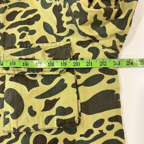 VTG 60’s Crown King Gold Label Camo Hunting Set - Pants 36x30 L/S Coat Large - Picture 6 of 15